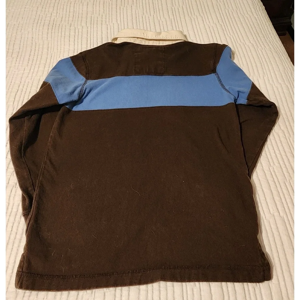 Urban Pipeline Rugby Shirt Long Sleeve Color‎ Block Casual Top Medium